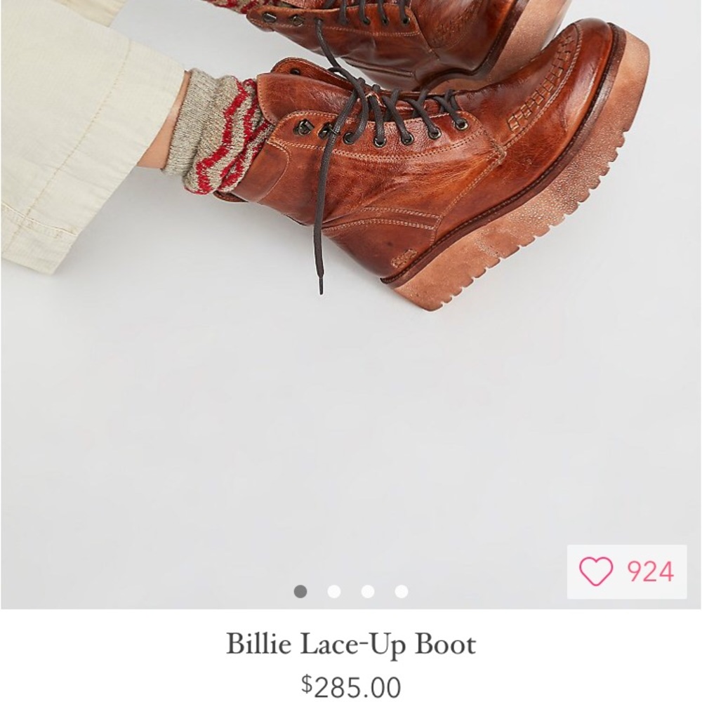Free People - Bed Stu - Billie lace up boot